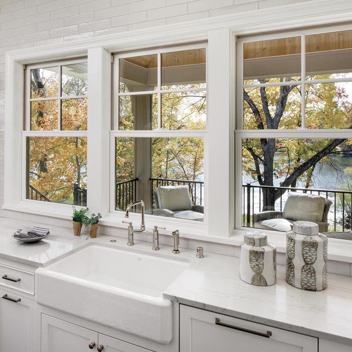 Marvin windows in kitchen